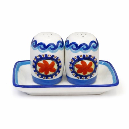 Salt and pepper shakers Tramontana Ceramiche De Simone Salt and pepper shakers Tramontana Ceramiche De Simone